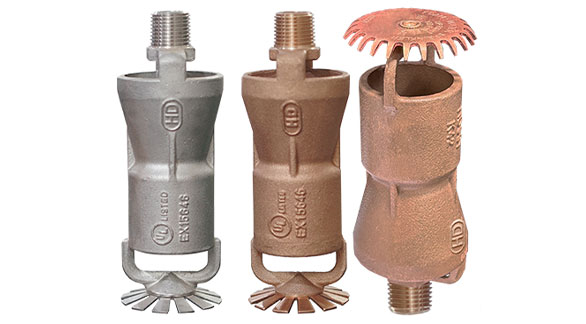 Foam Water Sprinklers